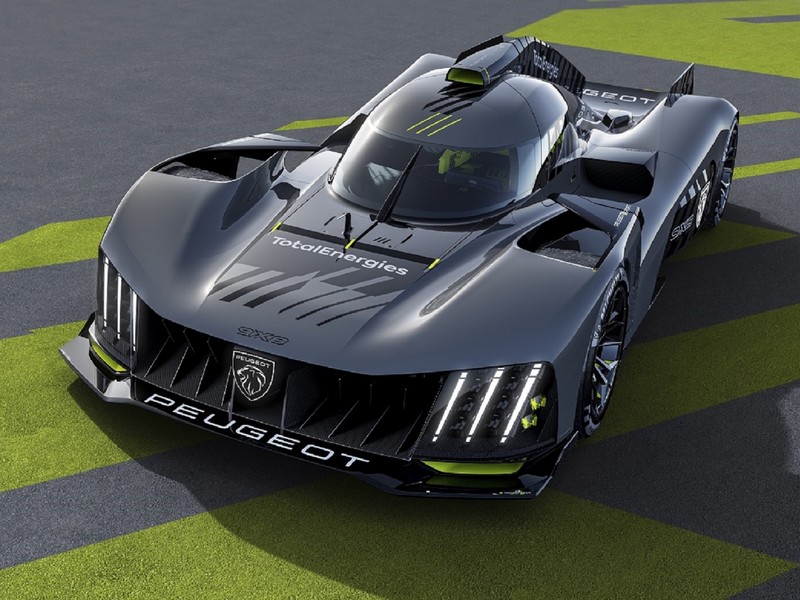 Peugeot předvedl radikální 9X8 Hypercar pro Le Mans